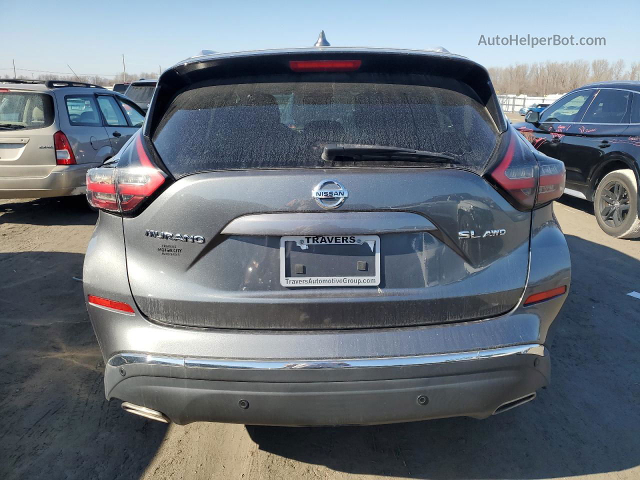 2019 Nissan Murano S Серый vin: 5N1AZ2MS0KN149253