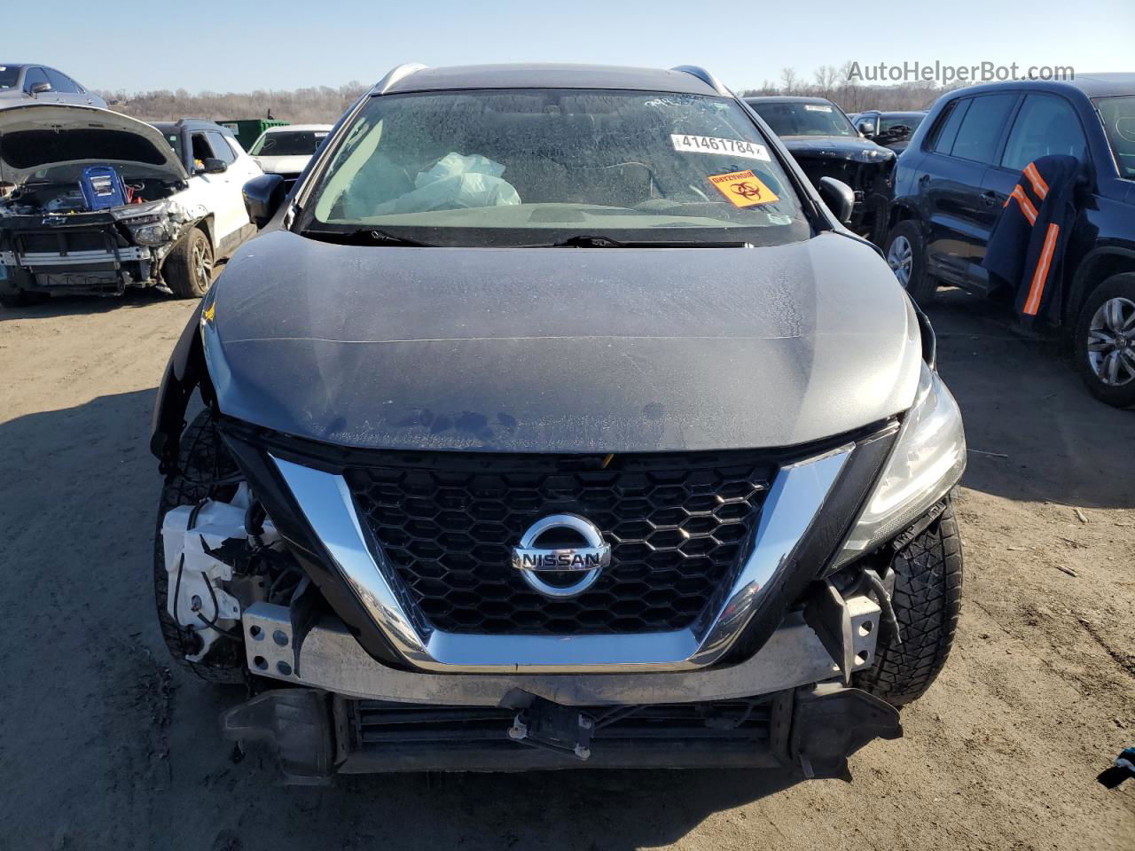 2019 Nissan Murano S Gray vin: 5N1AZ2MS0KN149253