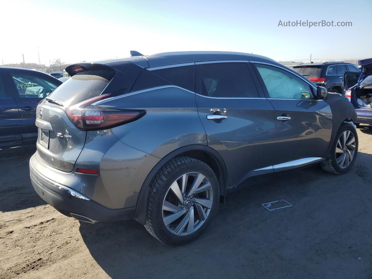 2019 Nissan Murano S Gray vin: 5N1AZ2MS0KN149253