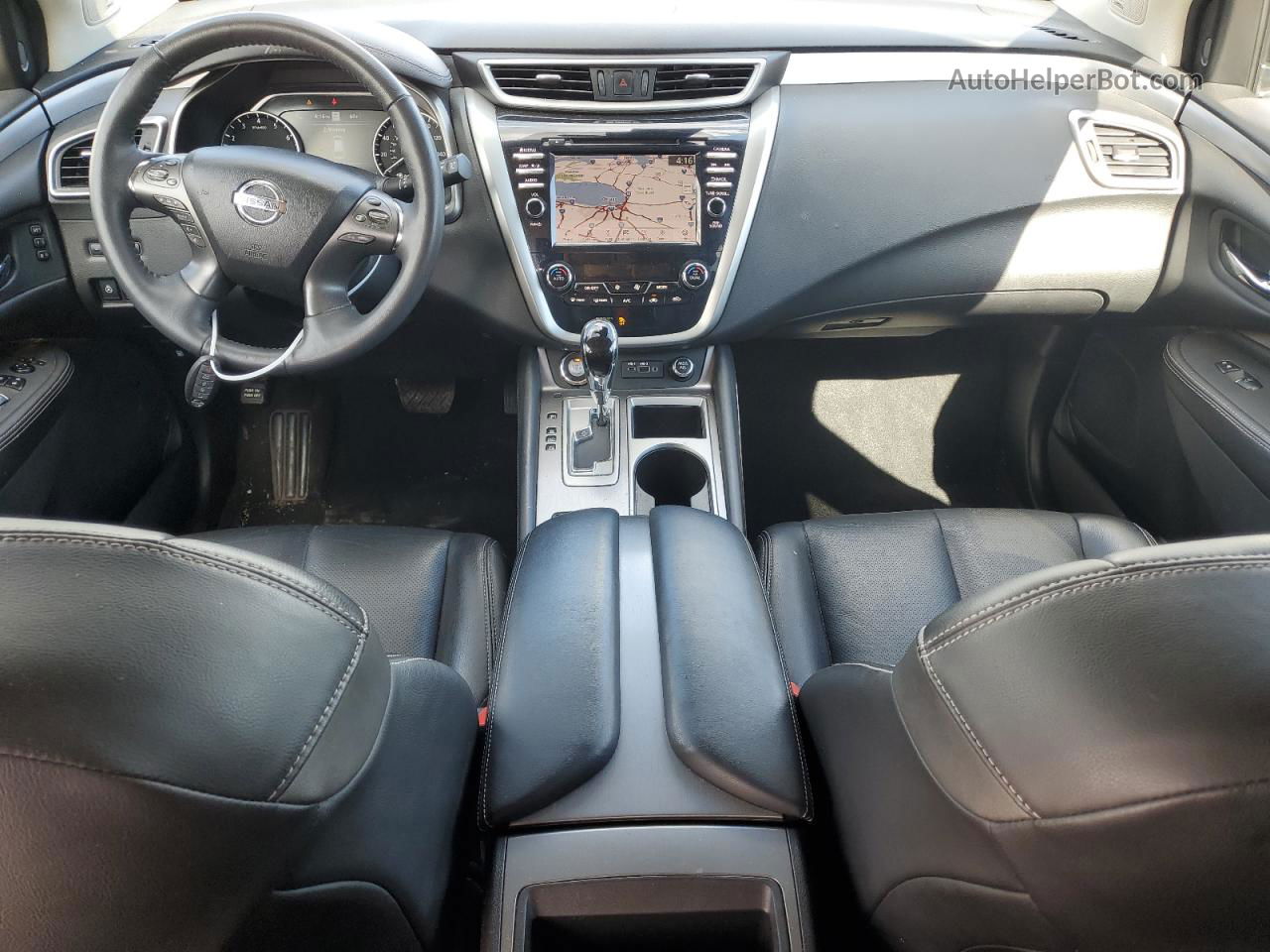 2019 Nissan Murano S White vin: 5N1AZ2MS0KN152993