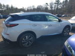 2019 Nissan Murano Sl White vin: 5N1AZ2MS0KN164884