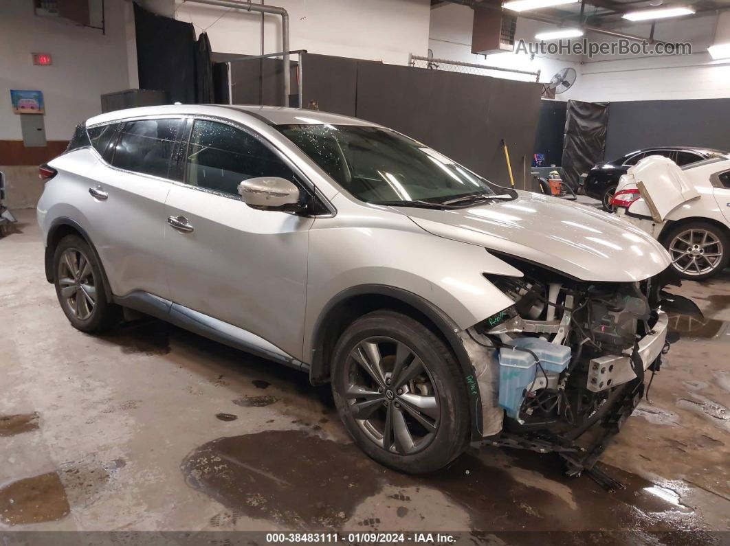 2019 Nissan Murano S Silver vin: 5N1AZ2MS0KN165498