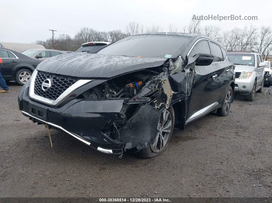 2019 Nissan Murano S Black vin: 5N1AZ2MS1KN131666