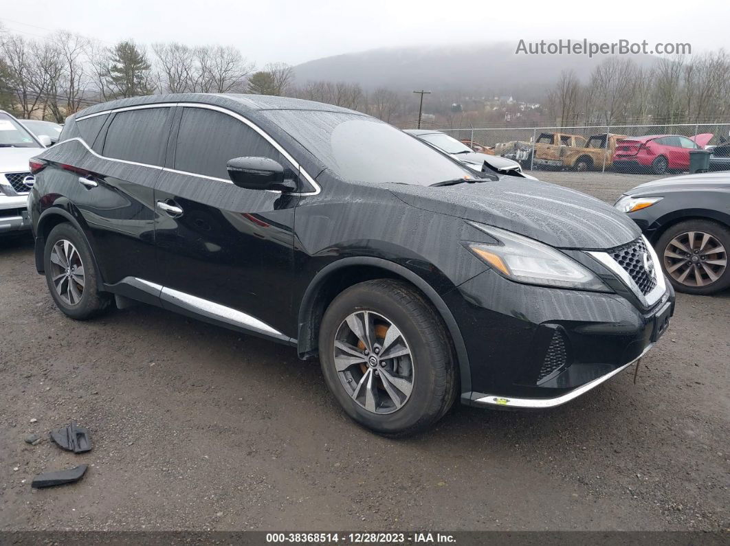 2019 Nissan Murano S Black vin: 5N1AZ2MS1KN131666