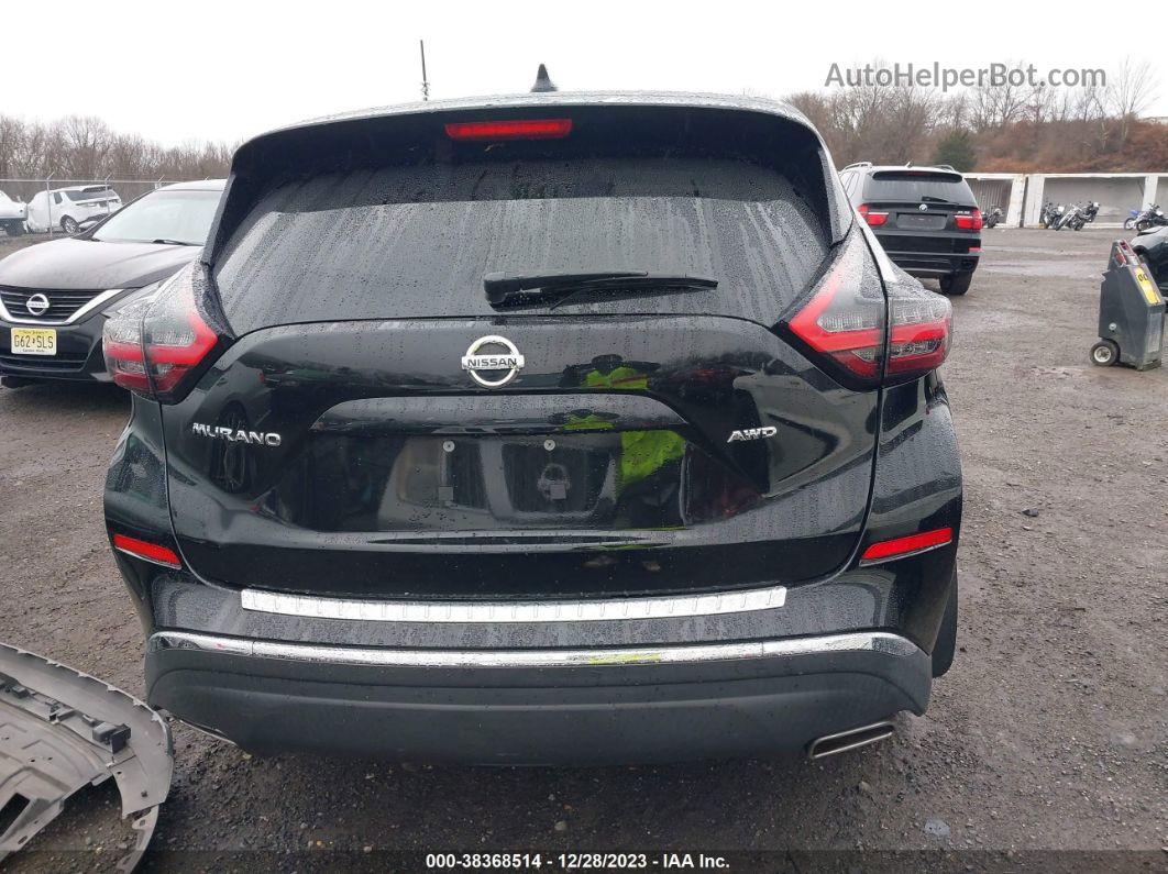 2019 Nissan Murano S Black vin: 5N1AZ2MS1KN131666