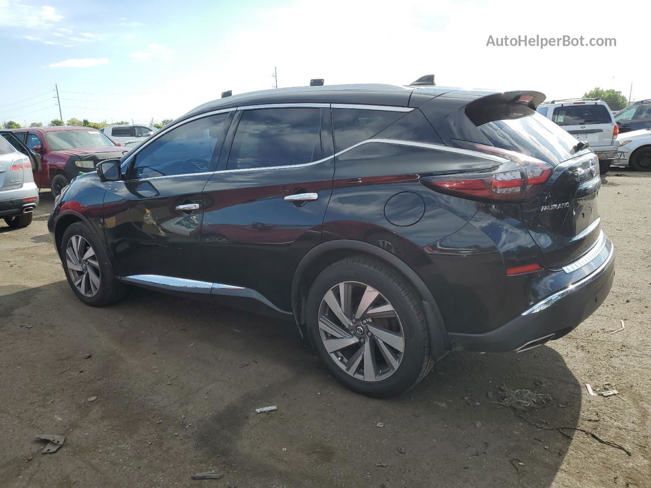 2019 Nissan Murano S Black vin: 5N1AZ2MS1KN139086