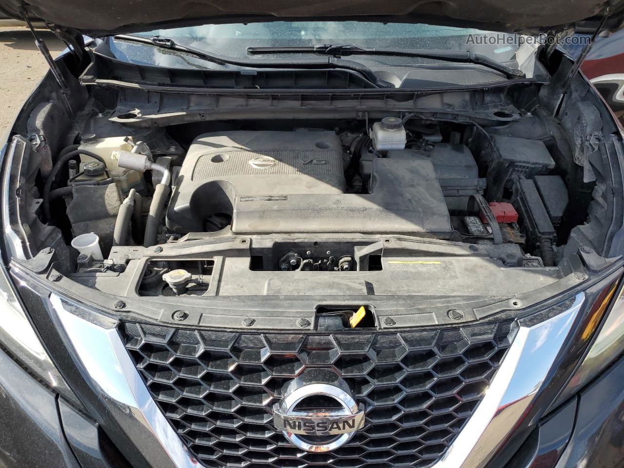 2019 Nissan Murano S Black vin: 5N1AZ2MS1KN139086