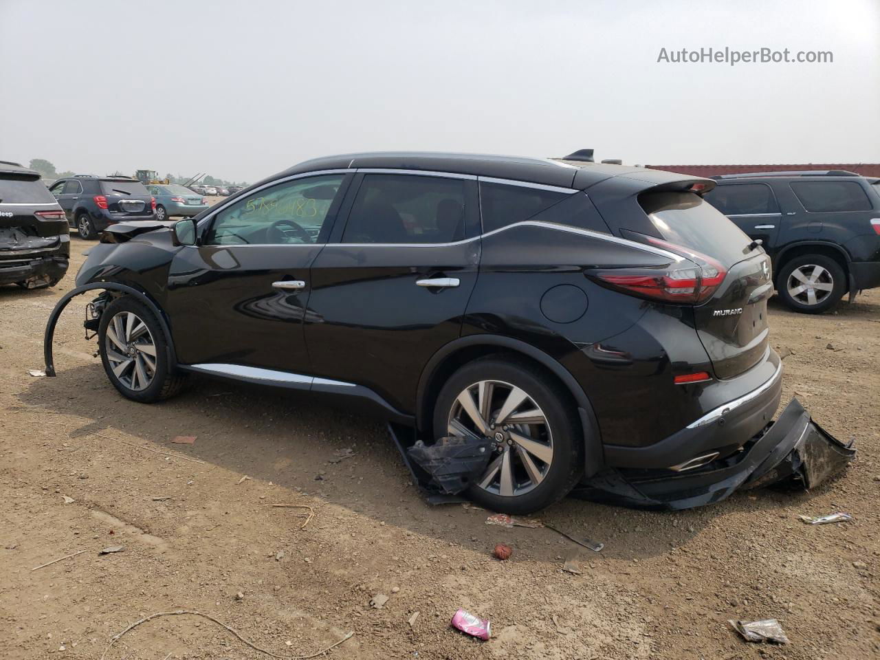 2019 Nissan Murano S Black vin: 5N1AZ2MS1KN147348