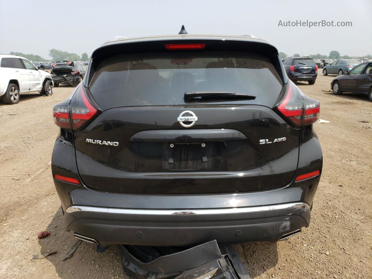 2019 Nissan Murano S Black vin: 5N1AZ2MS1KN147348