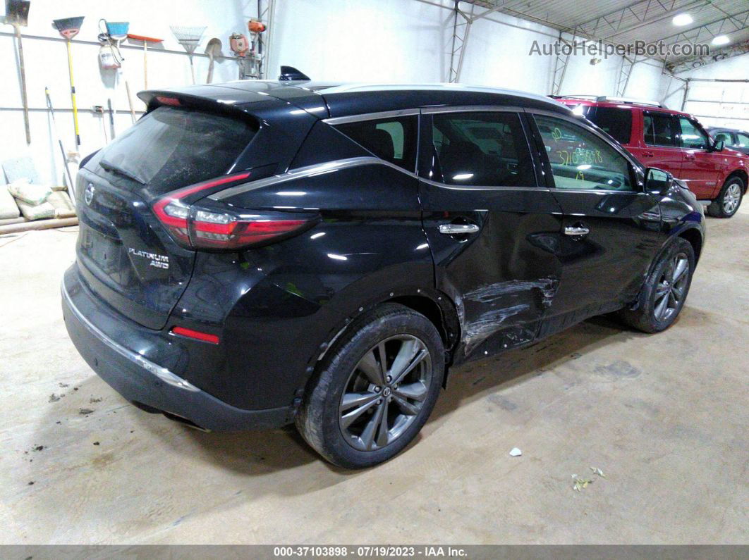 2019 Nissan Murano Platinum Черный vin: 5N1AZ2MS2KN119462