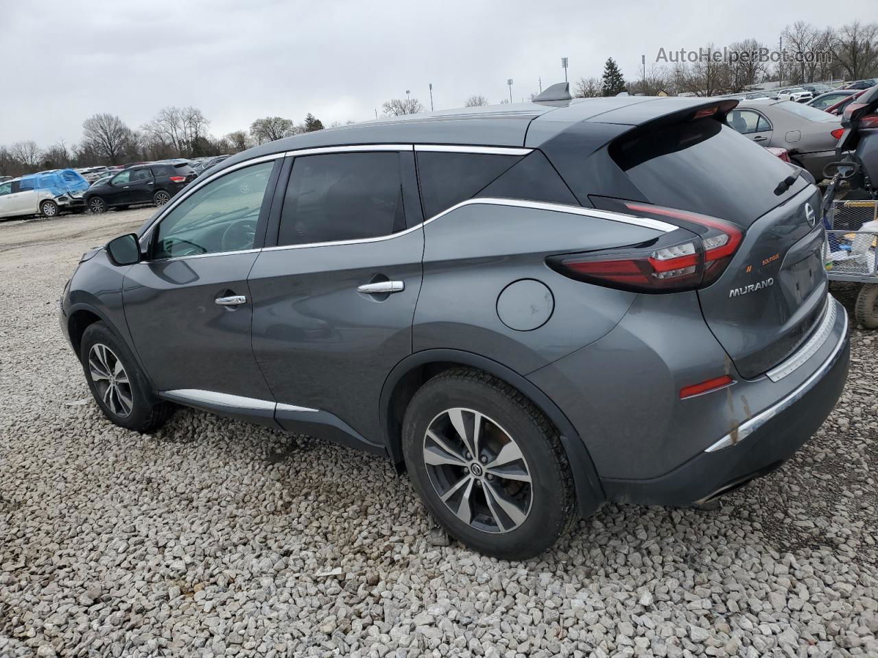 2019 Nissan Murano S Серый vin: 5N1AZ2MS2KN141817