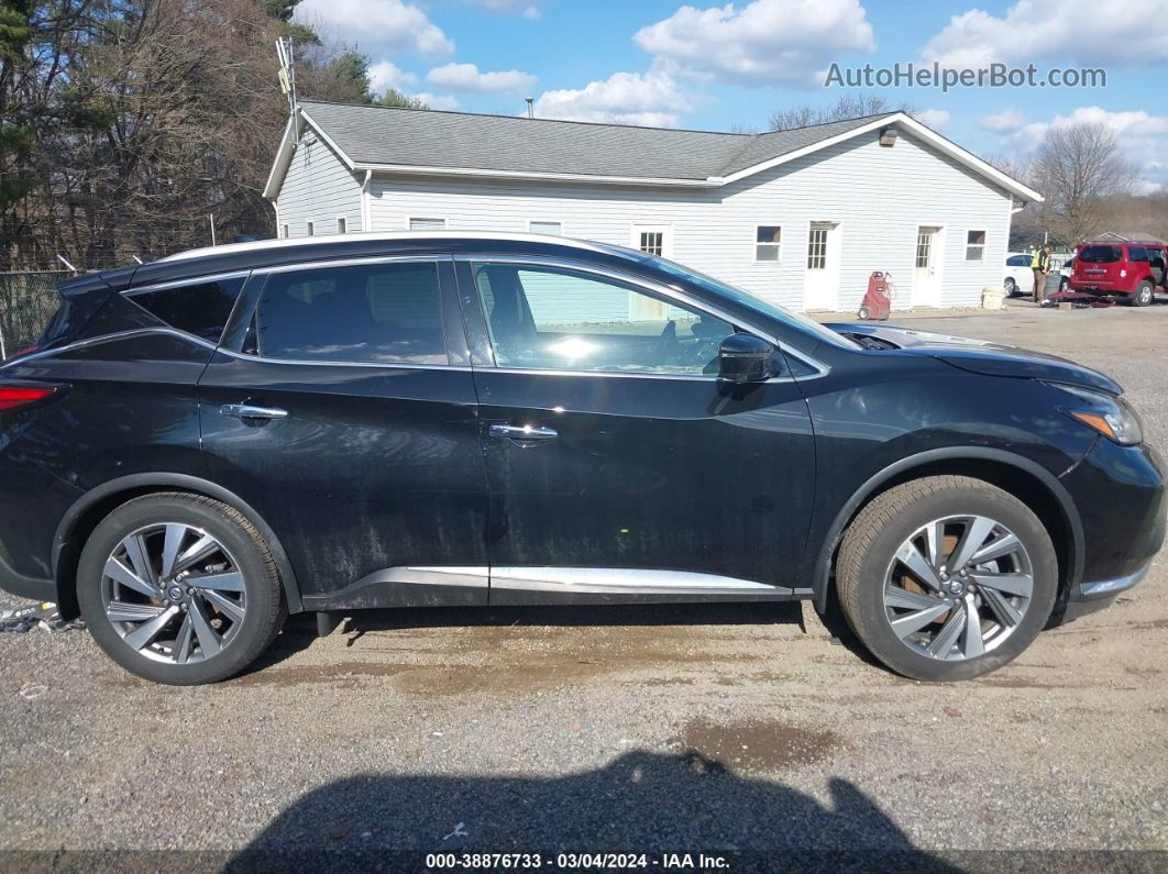 2019 Nissan Murano Sl Black vin: 5N1AZ2MS2KN153319