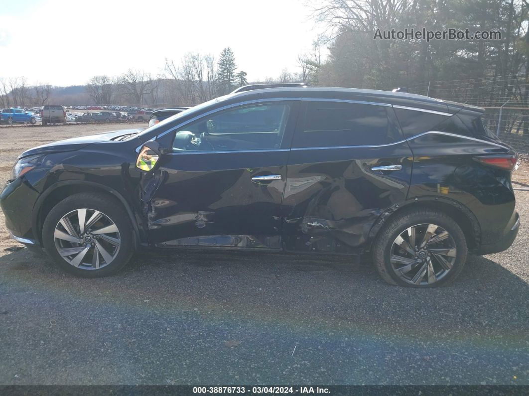 2019 Nissan Murano Sl Black vin: 5N1AZ2MS2KN153319