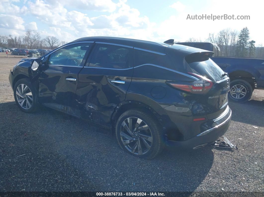 2019 Nissan Murano Sl Black vin: 5N1AZ2MS2KN153319