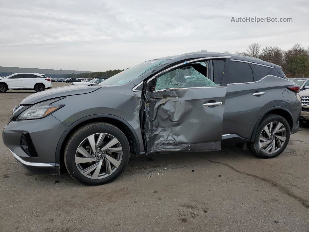 2019 Nissan Murano S Угольный vin: 5N1AZ2MS3KN110768