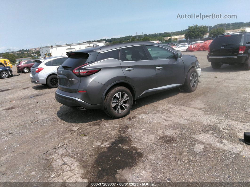 2019 Nissan Murano Sv Gray vin: 5N1AZ2MS3KN123245