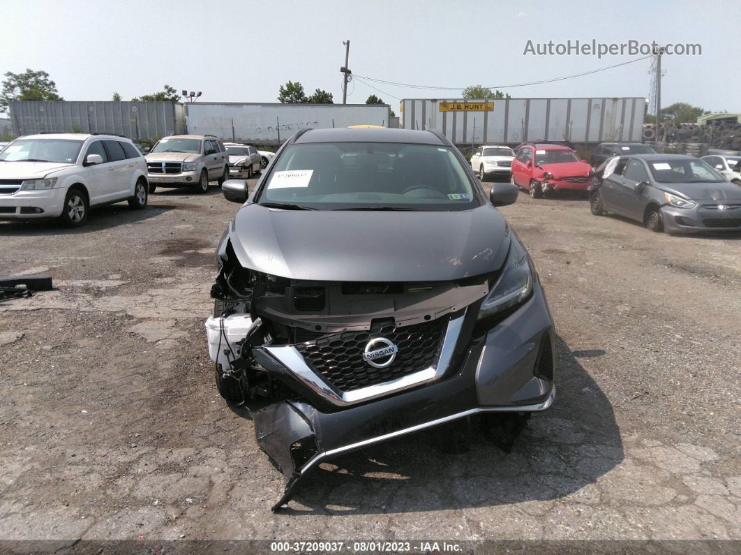 2019 Nissan Murano Sv Gray vin: 5N1AZ2MS3KN123245