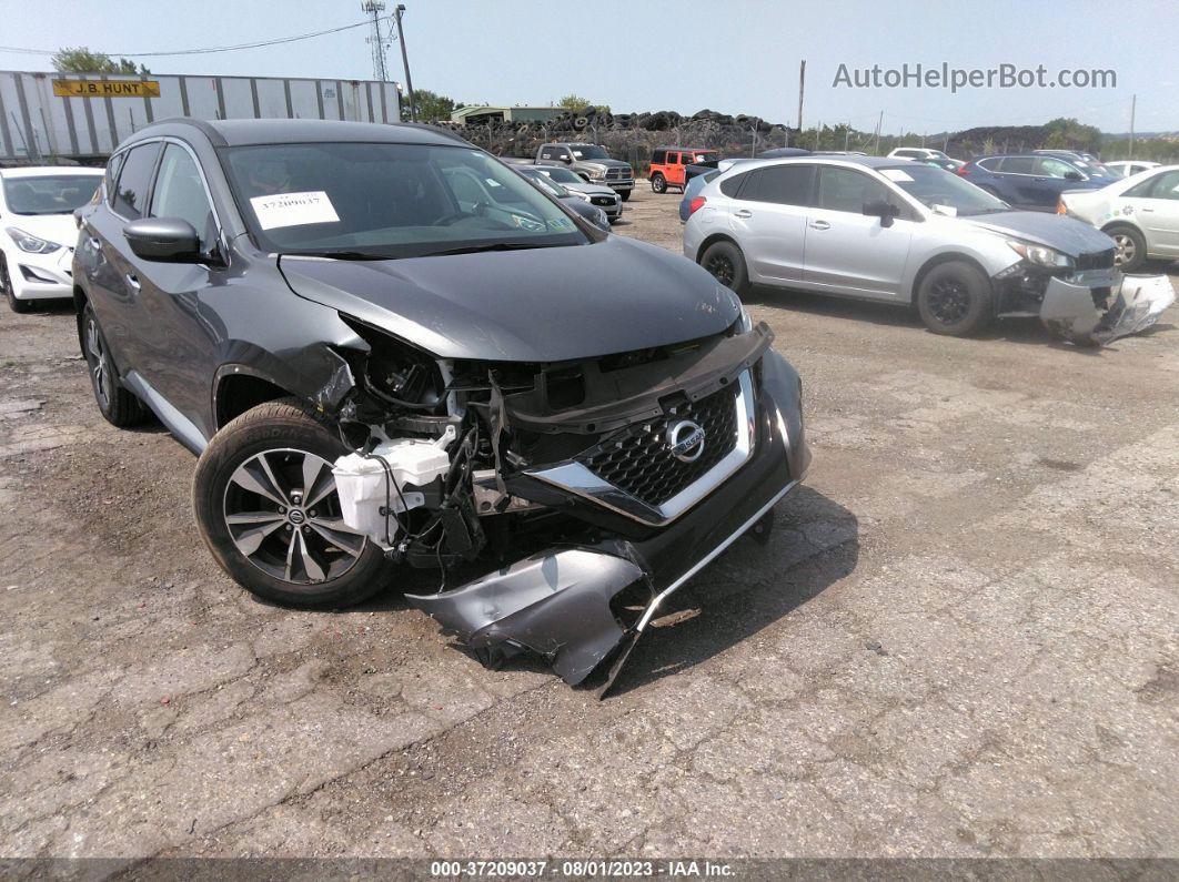 2019 Nissan Murano Sv Gray vin: 5N1AZ2MS3KN123245