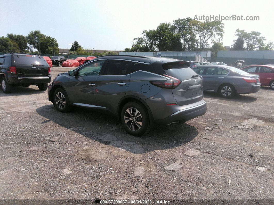 2019 Nissan Murano Sv Gray vin: 5N1AZ2MS3KN123245