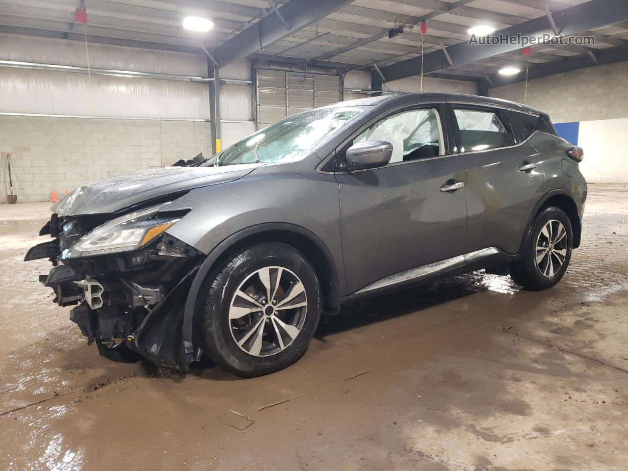 2019 Nissan Murano S Серый vin: 5N1AZ2MS3KN131393