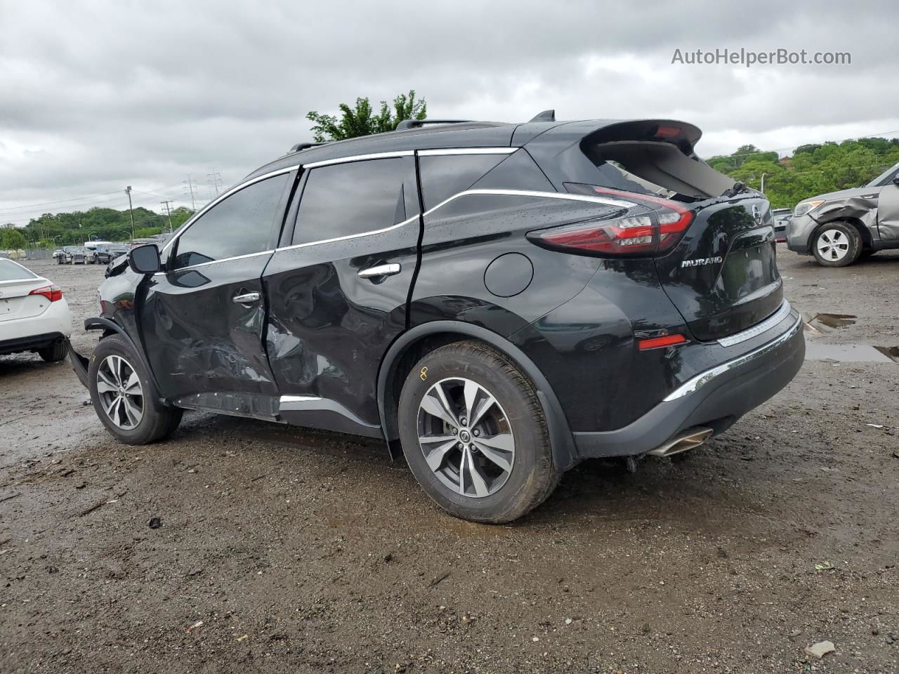 2019 Nissan Murano S Black vin: 5N1AZ2MS3KN134763