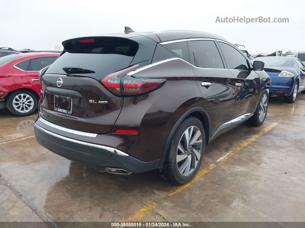 2019 Nissan Murano Sl Purple vin: 5N1AZ2MS3KN137081