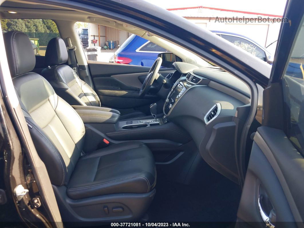 2019 Nissan Murano Sl Черный vin: 5N1AZ2MS3KN142121