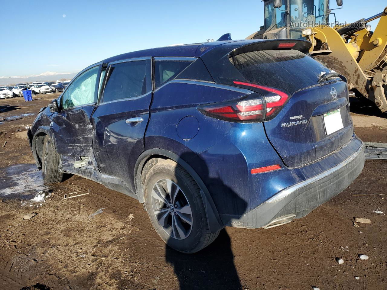 2019 Nissan Murano S Blue vin: 5N1AZ2MS3KN145245