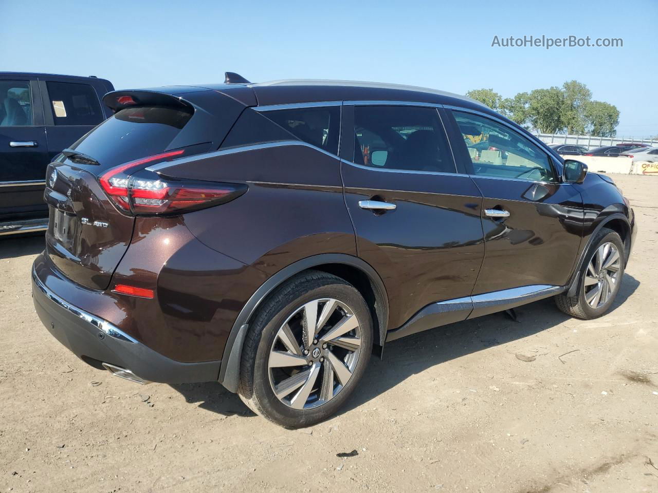 2019 Nissan Murano S Brown vin: 5N1AZ2MS3KN154401