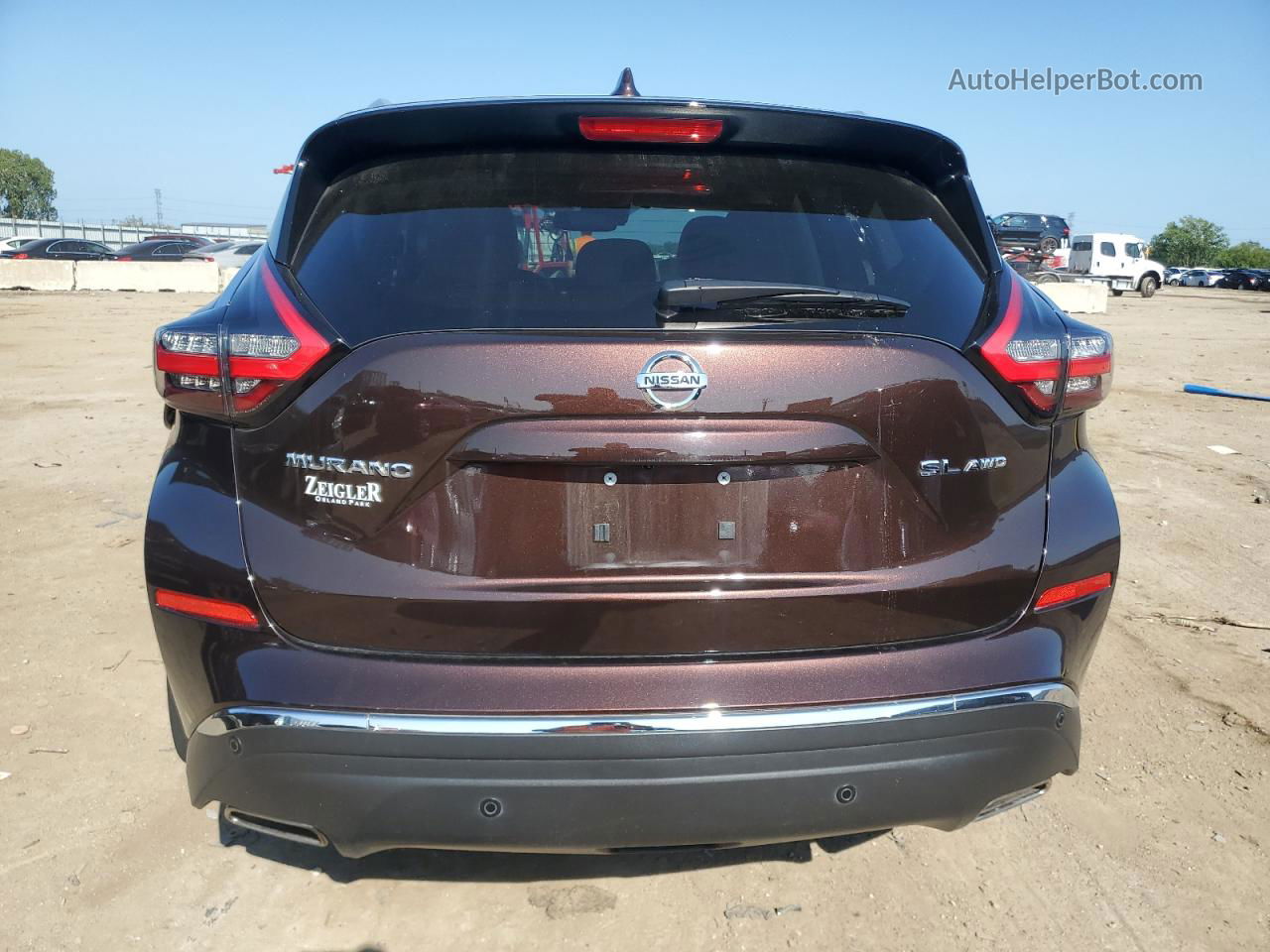 2019 Nissan Murano S Brown vin: 5N1AZ2MS3KN154401