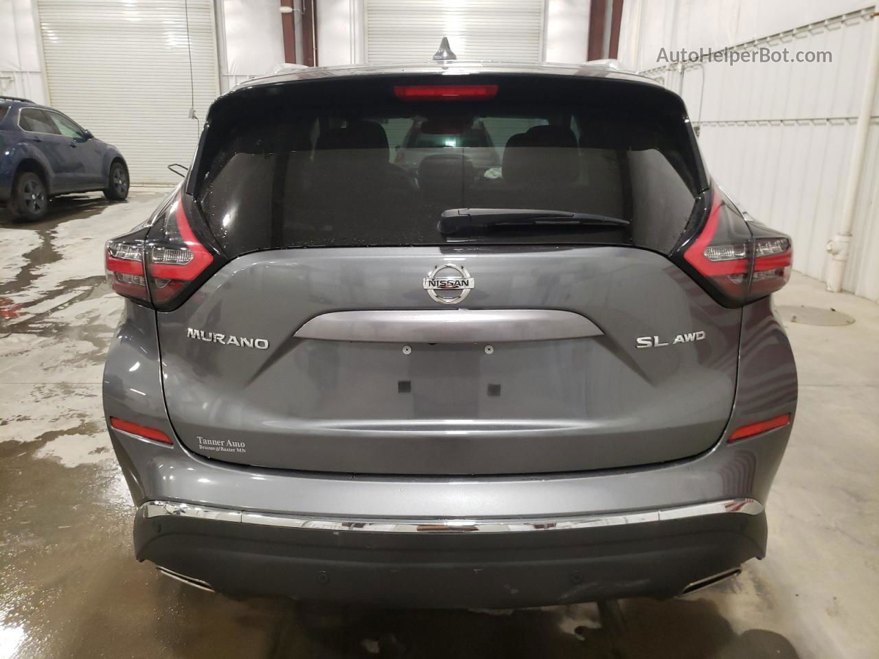 2019 Nissan Murano S Серый vin: 5N1AZ2MS3KN161431