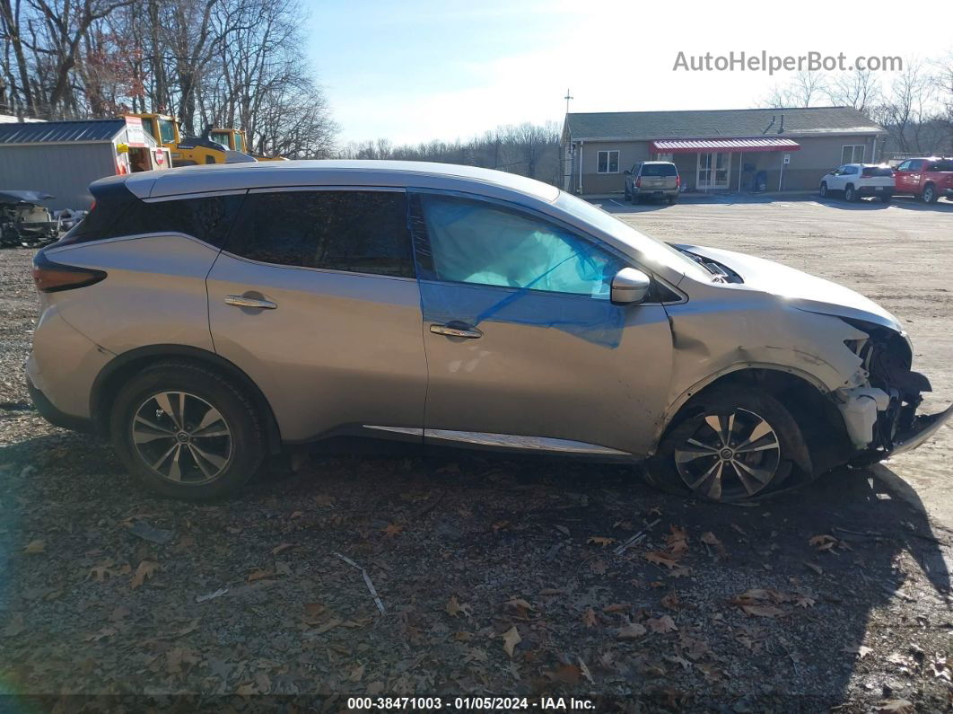 2019 Nissan Murano S Silver vin: 5N1AZ2MS4KN108883