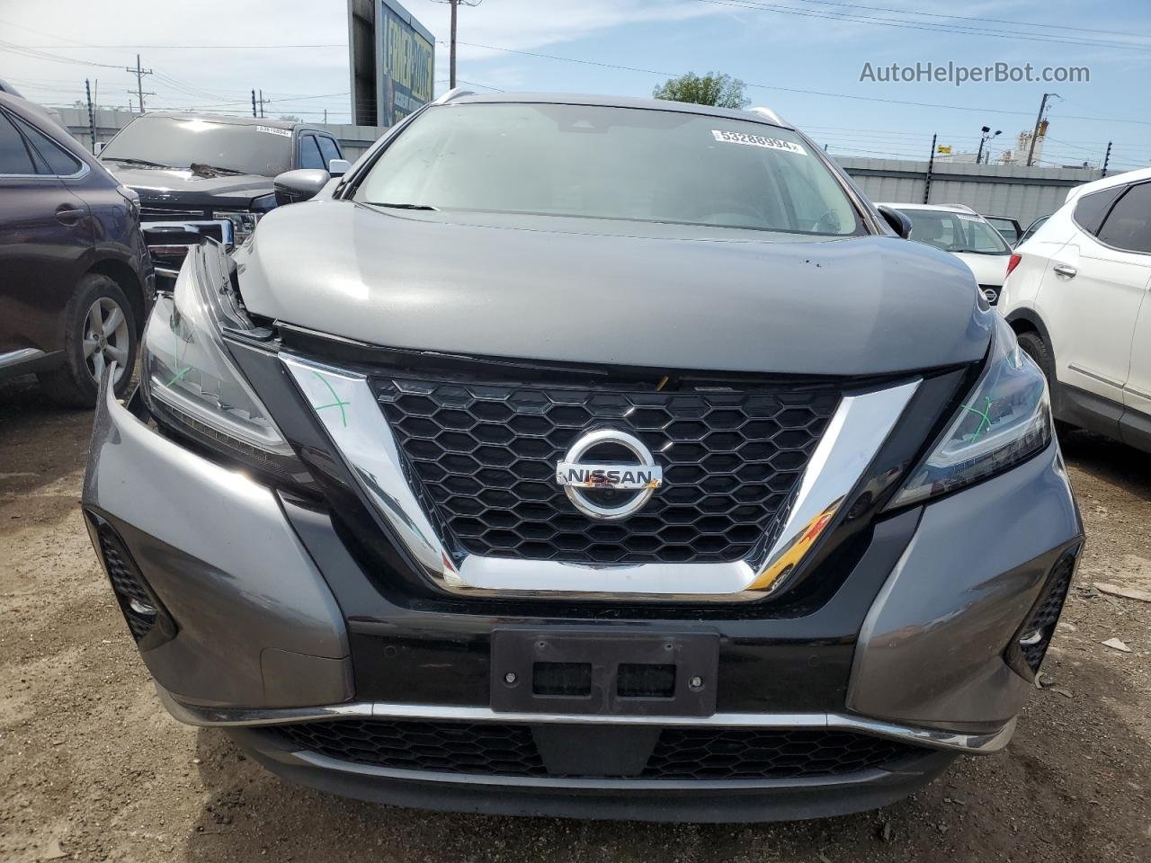 2019 Nissan Murano S Charcoal vin: 5N1AZ2MS4KN119169