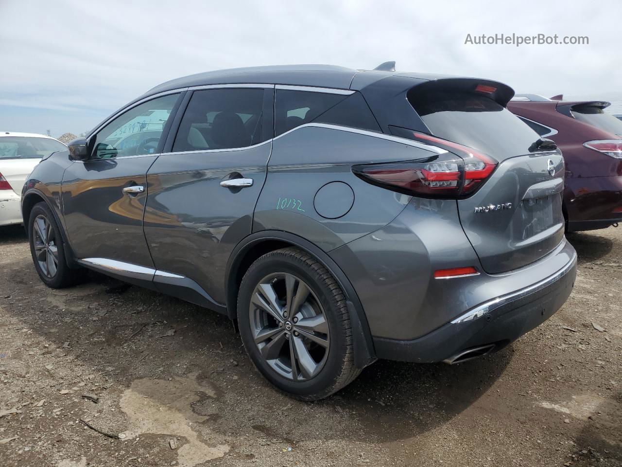 2019 Nissan Murano S Charcoal vin: 5N1AZ2MS4KN119169