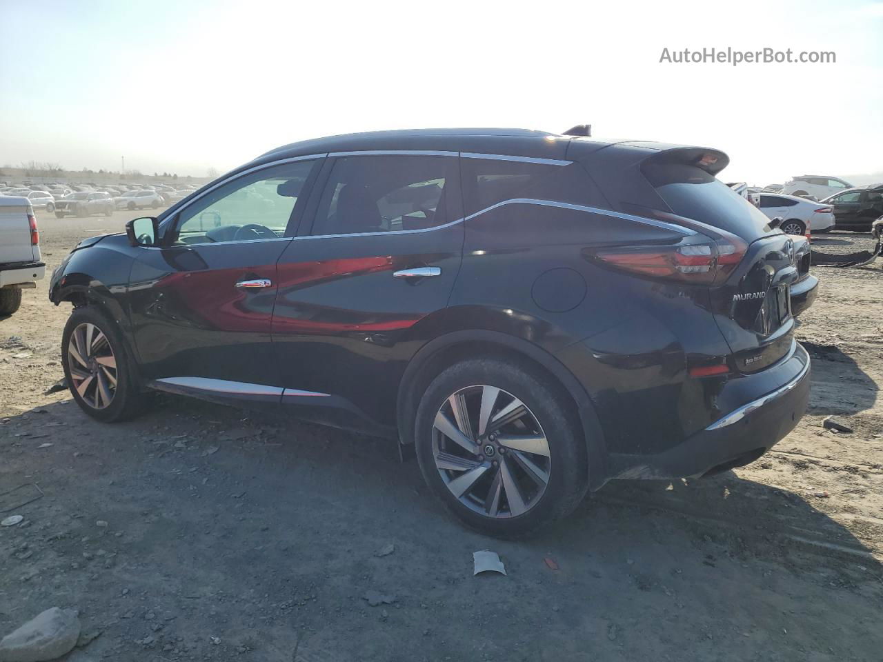 2019 Nissan Murano S Black vin: 5N1AZ2MS4KN121309