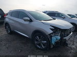 2019 Nissan Murano Platinum Серебряный vin: 5N1AZ2MS4KN133900