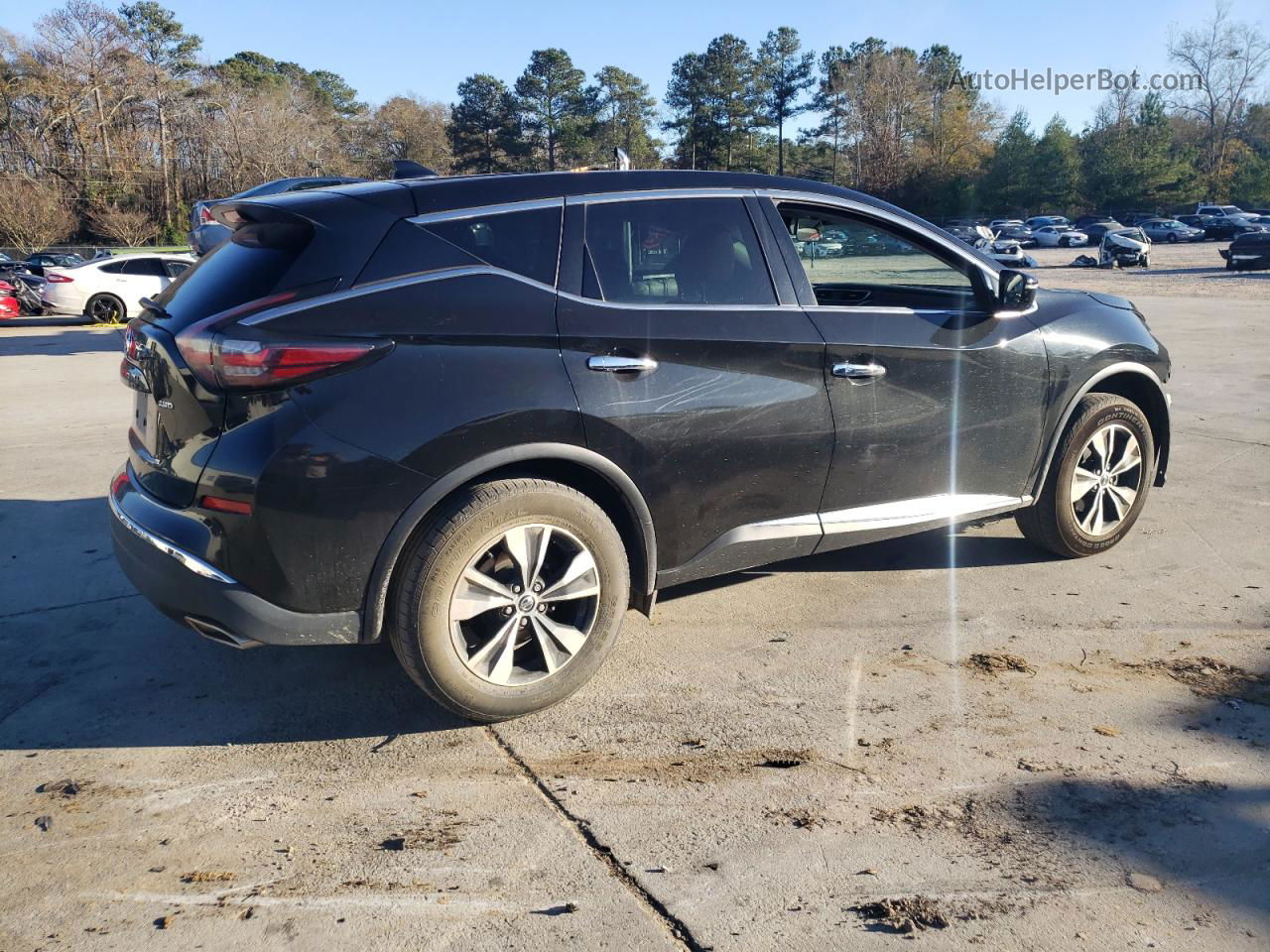 2019 Nissan Murano S Черный vin: 5N1AZ2MS4KN164886