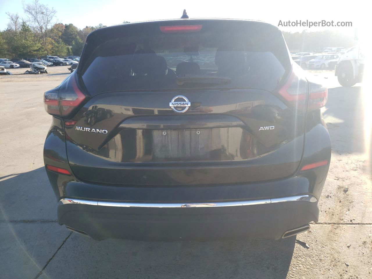 2019 Nissan Murano S Black vin: 5N1AZ2MS4KN164886