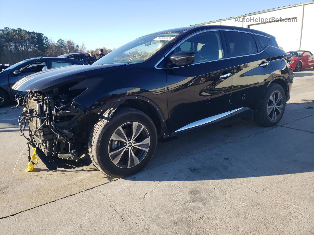 2019 Nissan Murano S Черный vin: 5N1AZ2MS4KN164886