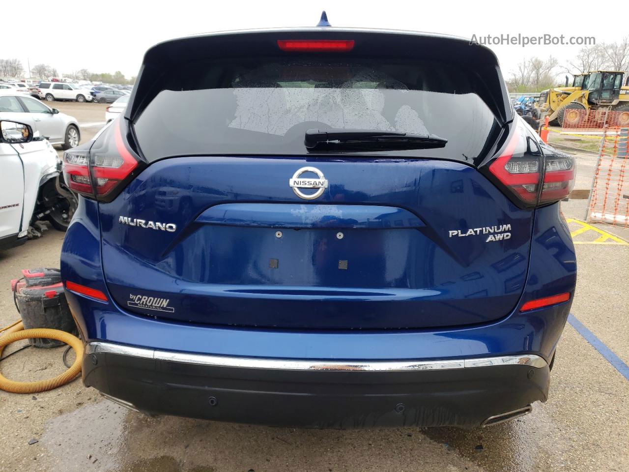 2019 Nissan Murano S Blue vin: 5N1AZ2MS5KN113428