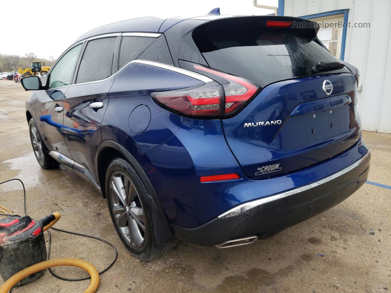 2019 Nissan Murano S Blue vin: 5N1AZ2MS5KN113428