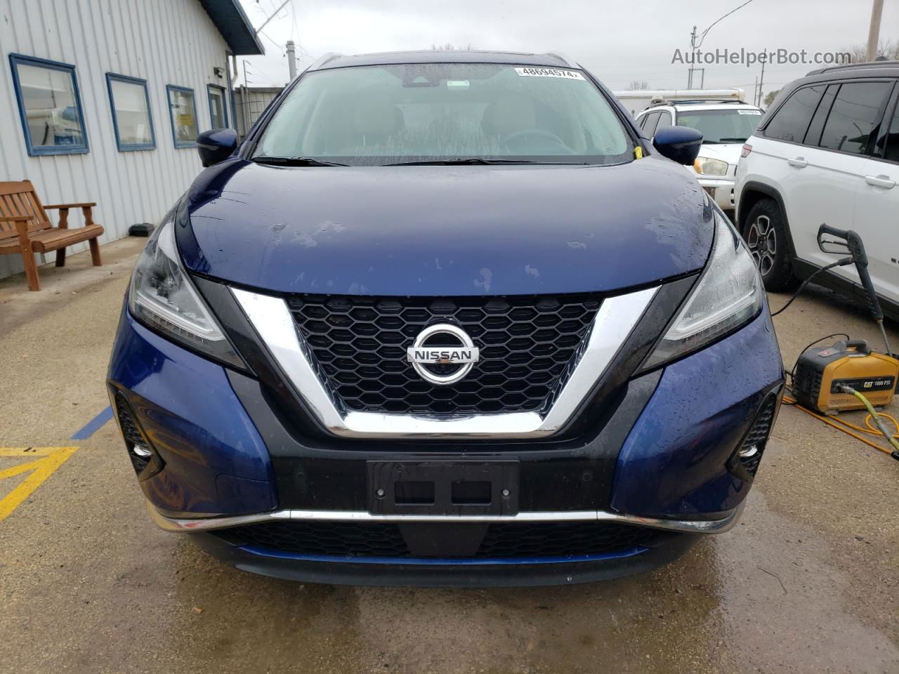 2019 Nissan Murano S Blue vin: 5N1AZ2MS5KN113428