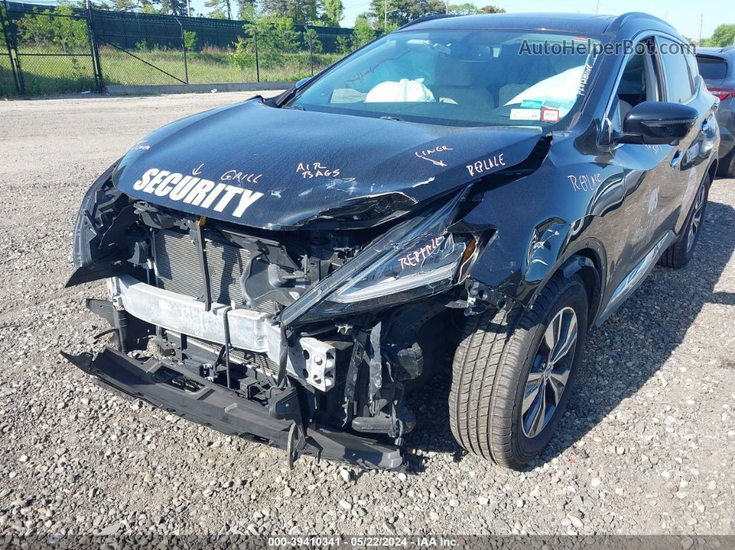 2019 Nissan Murano Sv Black vin: 5N1AZ2MS5KN134568