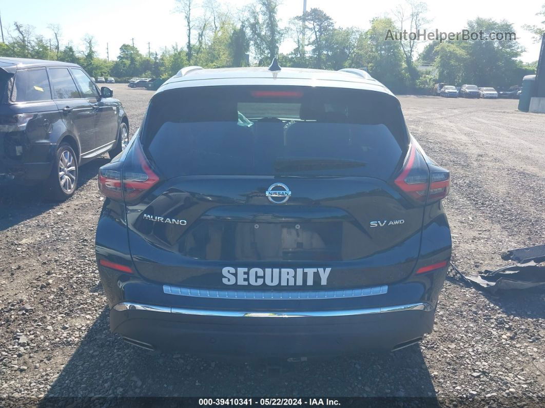 2019 Nissan Murano Sv Black vin: 5N1AZ2MS5KN134568