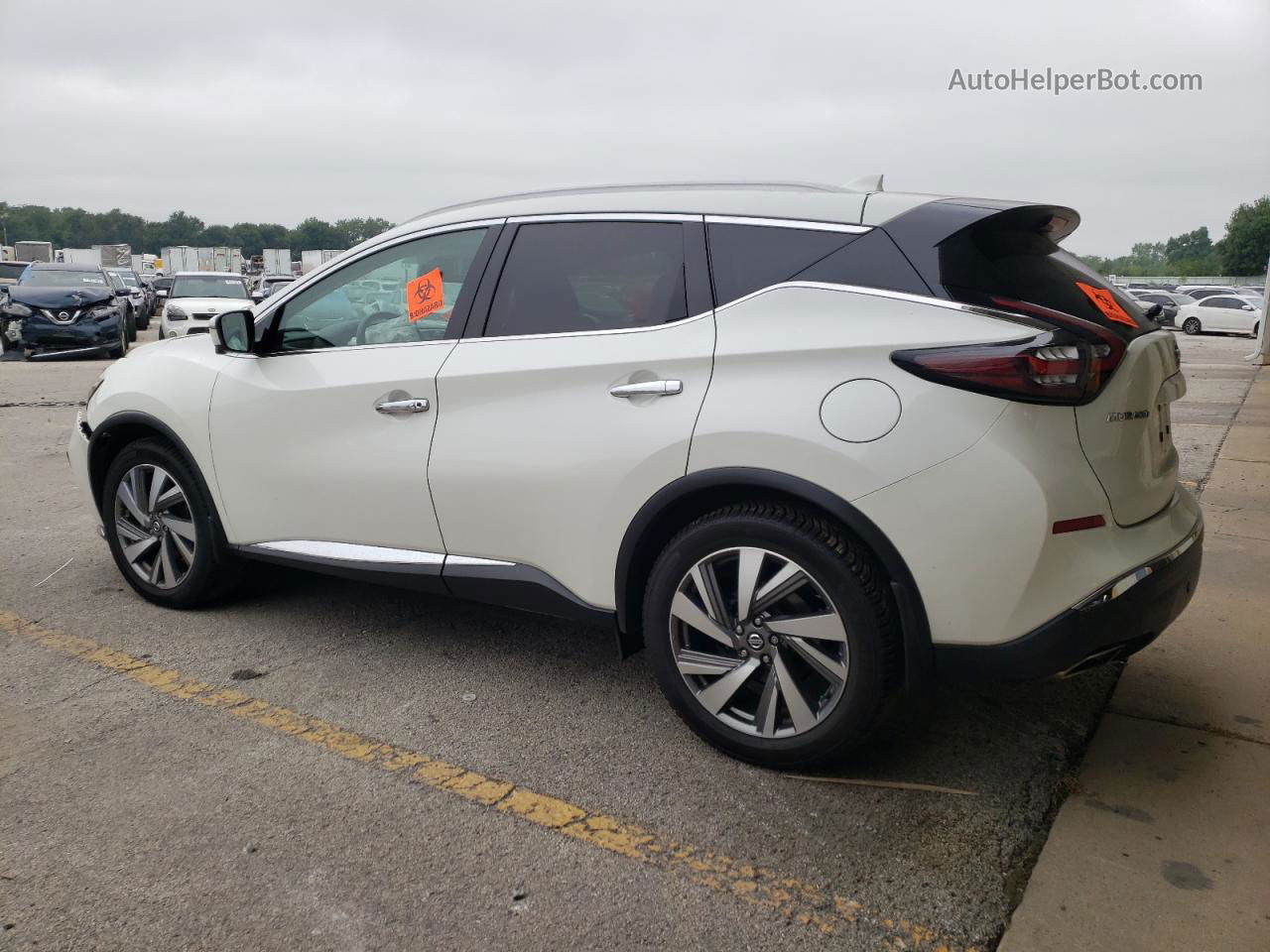 2019 Nissan Murano S Белый vin: 5N1AZ2MS5KN136918