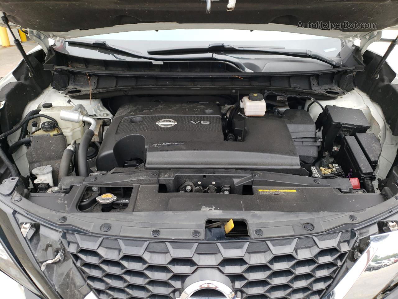 2019 Nissan Murano S Белый vin: 5N1AZ2MS5KN136918