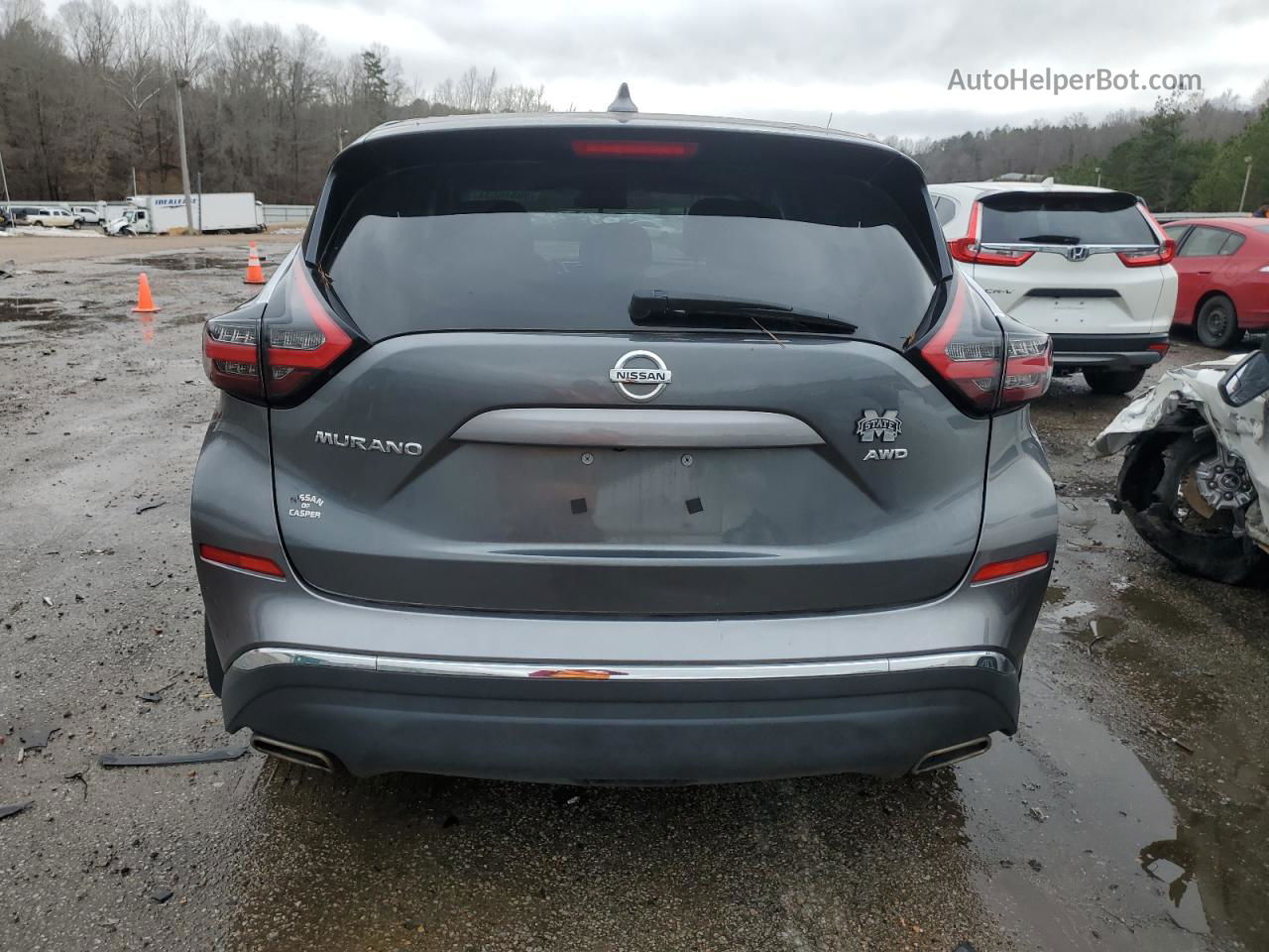 2019 Nissan Murano S Charcoal vin: 5N1AZ2MS5KN145439