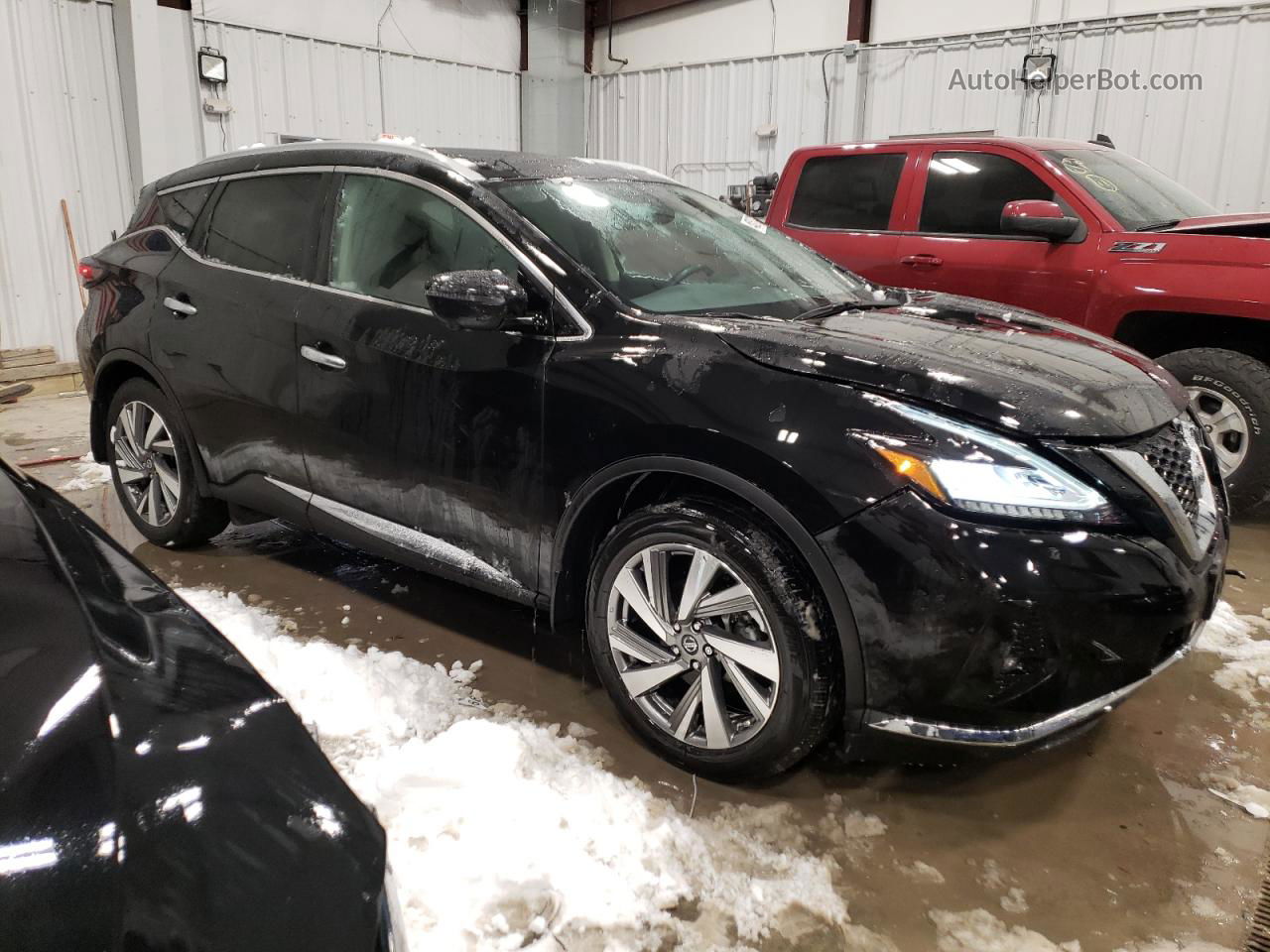 2019 Nissan Murano S Black vin: 5N1AZ2MS6KN110005