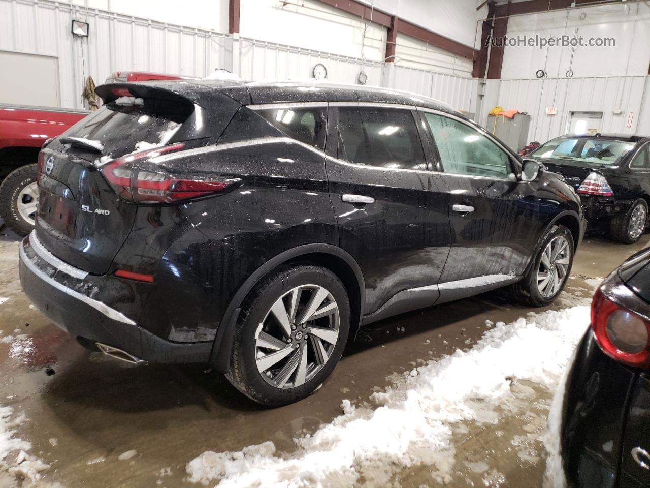 2019 Nissan Murano S Black vin: 5N1AZ2MS6KN110005