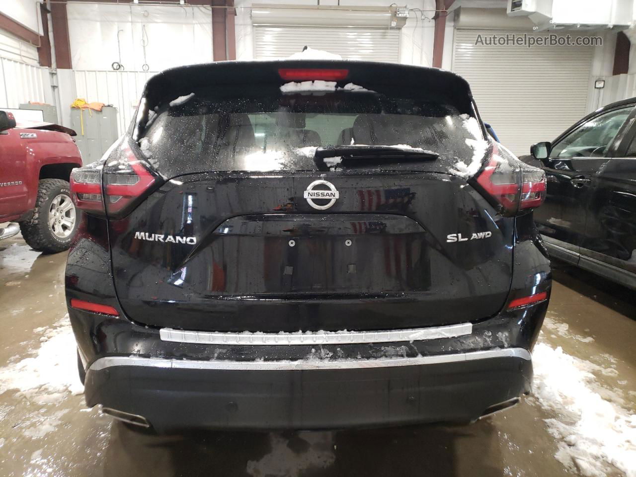 2019 Nissan Murano S Black vin: 5N1AZ2MS6KN110005